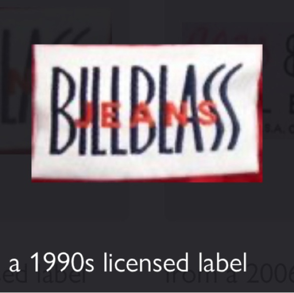 Bill Blass denim vintage jeans size 8 - Picture 11 of 11